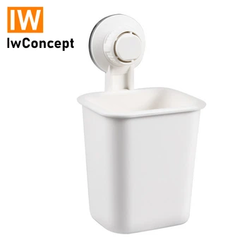 Стакан на вакуумной присоске IwConcept RS-1 White