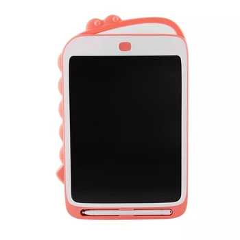Дитячий планшет для малювання Dinosaur ZH-K12 8.5" LCD рожевий