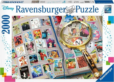 Пазл Ravensburger Disney Stamp Album Альбом марок Діснея 2000 шт. (16706)