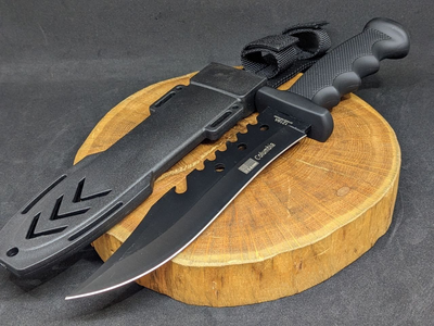 Нескладной тактический нож Tactic туристический охотничий армейский нож с чехлом (1218A)