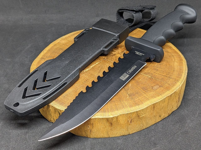 Нескладной тактический нож Tactic туристический охотничий армейский нож с чехлом (1278A)