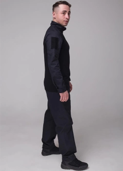 Комплект рубашка убакс и брюки GorLin 56 Черный (БР25/Т44)