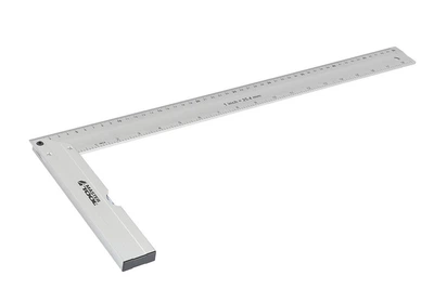 Угольник строительный MASTERTOOL GM 500 мм AL-AL капсула 0.5 мм/1 м (30-4500)