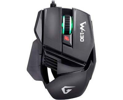 Мышь компьютерная проводная Gemix W130 (игровая) Black