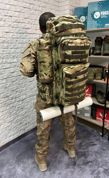Большой армейский тактический рюкзак 110 л Турция, Тактический рюкзак баул 100л-110 литров Мультикам