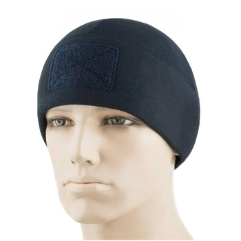 Шапка Watch Cap Elite флис с липучкой Dark Navy Blue M