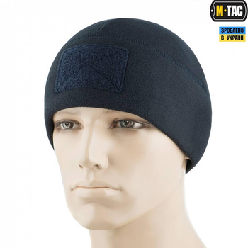 Шапка Watch Cap Elite фліс з липучкою Dark Navy Blue M