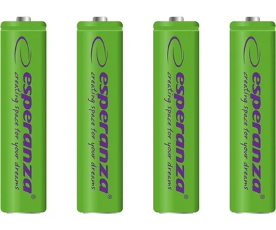 Аккумулятор Ni-MH Esperanza EZA102G AAA/1000mAh в упаковке 4шт