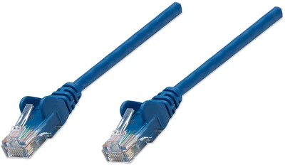 Patchcord Intellinet CAT5e UTP 0,5m Niebieski (318129)