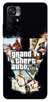 TPU чохол Demsky Game style 5 (GTA) для Xiaomi Poco M4 5G / Redmi 10 5G
