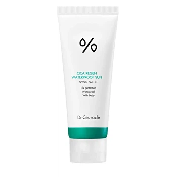 Водостойкий солнцезащитный крем с центеллой азиатской Dr.Ceuracle Cica Regen Waterproof Sun SPF 50+ PA++++