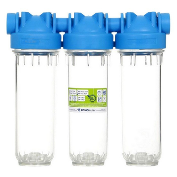 Фільтр-колба Atlas Filtri 10 DP TRIO 1/2" OT 10" (ZA3300680)