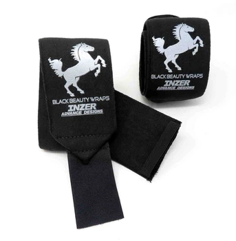 Кистевые бинты Inzer Black Beauty WristWraps 50 см черный