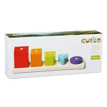 Сортер дерев'яний геометричний Cubika LSG-1 15320 (4823056515320)