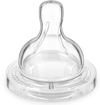 Соска Avent Classic+ силіконова для густої їжі 2шт SCF636/27 (SCF636/27)