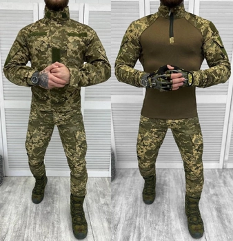 Тактический военный костюм Attac ( Китель + Убакс + Штаны ), Камуфляж: Пиксель ВСУ, Размер: XL