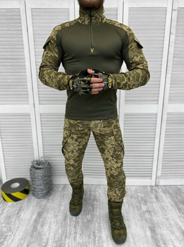 Тактичний військовий костюм Fostex ( Убакс + Штани ), Камуфляж: Піксель ЗСУ, Розмір: XL