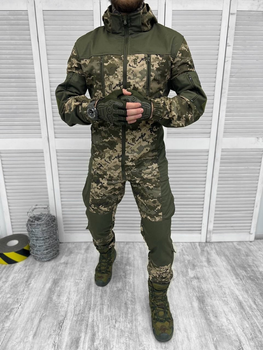 Тактичний військовий костюм гірка Ranger ( Куртка + Штани ), Камуфляж: Піксель, Розмір: L