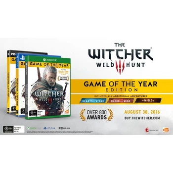 The Witcher 3: Wild Hunt Game of The Year Edition (русская версия) (PS4)