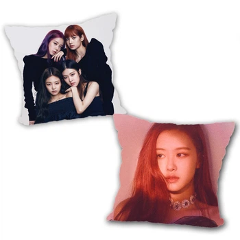 Подушка k-pop Розэ Блэкпинк Blackpink двухсторонняя 25x25 см (y0010)
