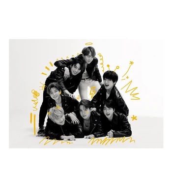 Постер плакат BTS Bangtan Boys ON 42х29 см А3 (poster_0009)