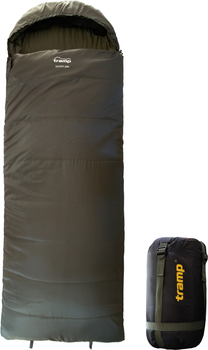 Спальный мешок Tramp Shypit 200 одеяло с капюшоном левый olive 220/80 (UTRS-059R-L)