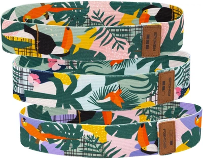 Zestaw gum treningowych Spokey fit X3 HJ HOME JUNGLE SET 941519 (5905339415196)