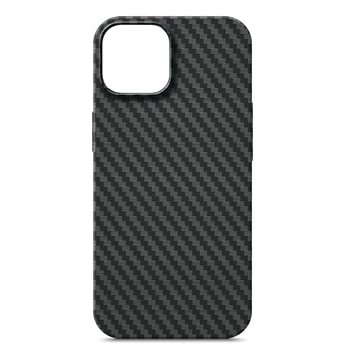 Карбоновий чохол для Apple iPhone 15, LikeCarbon MagCase, Чорний, тонкий захисний чохол-панель з магнітом MagSafe, протиударний, ультратонкий, сумісний з магнітними тримачами і бездротовою зарядкою, ArmorStandart (ARM69289)