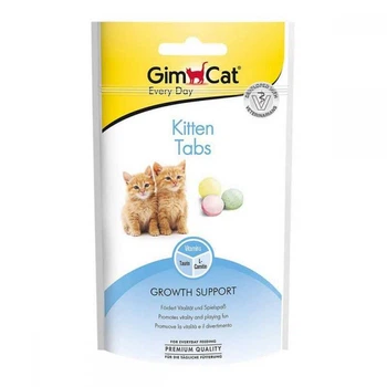 Витаминизированные лакомства в таблетках для котят GimСat Every Day Kitten 40 г (4002064426174)