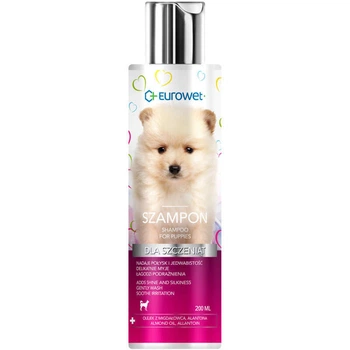 Шампунь с миндальным маслом и аллантоином для щенков Eurowet For Puppies Shampoo 200 мл (5907785442337)
