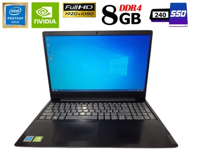 Ноутбук Б/В Lenovo S145-15IWL Pentium Gold 5405U 2.3ГГц 8/240Гб GeForce MX110 2Гб