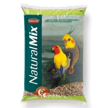 Корм для попугаев средних размеров Padovan Naturalmix Parrocchetti 4,5 кг (8001254001296)