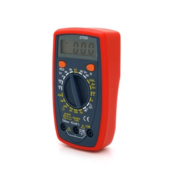 Мультиметр Voltronic DT-33D 200 В 10 А 150 г 130x74x35 мм