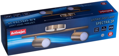 Светильник спотовый Activejet SPECTRA 2P GU10