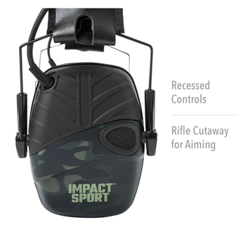 Активні захисні навушники Howard Leight Impact Sport R-02527 Black Multicam