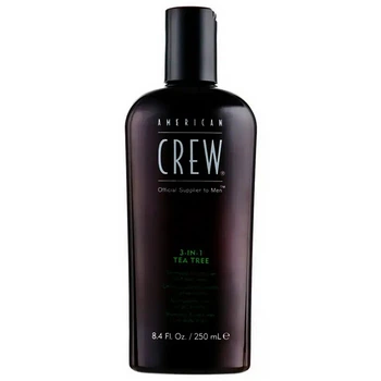 Шампунь (3 в 1) American Crew Shampoo, Кондиціонер та Body Wash Tea Tree 250 мл 669316223079