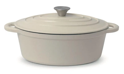 Утятница Nois Tierra cream 30х23 см чугун с емаль покрытием (830089)