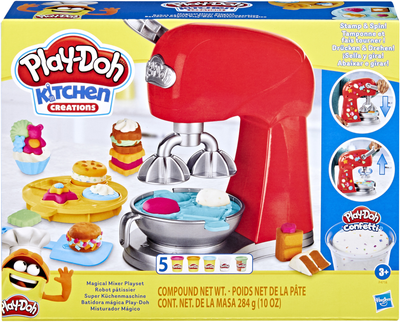 Набор для творчества с пластилином Hasbro Play-Doh Очаровательный миксер (F4718)