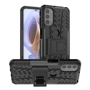 Чехол Armor для Motorola Moto G31 / G41 бампер противоударный с подставкой Black