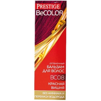 Відтінковий бальзам для волосся Vip's Prestige BeColor ВС 08 Червона вишня
