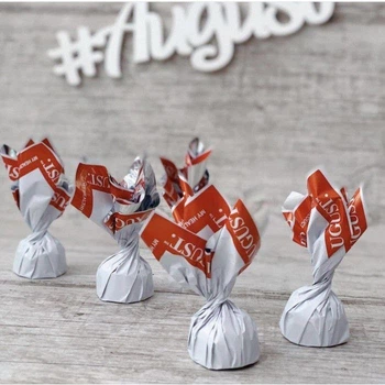 Конфеты веган My healthy product AUGUST на основе кэроба без сахара Кофе Арахис Крем 1 шт