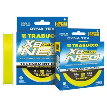 Шнур Trabucco DYNA-TEX X8 NEO CAST жовтий 150м 0.165/23lb