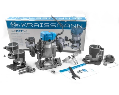 Фрезер-триммер KRAISSMANN 910 OFT 6-8 (4 базы; цанга 6/8) Германия