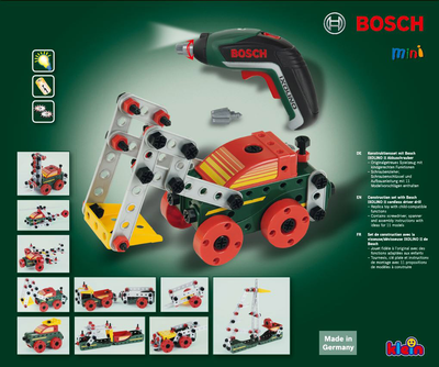 Игрушечный набор Bosch Mini Набор многофункциональный шуруповерт Ixolino II 8497 (4009847084972)