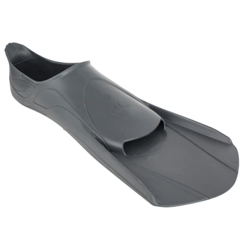 Ласти Easyfins 100 для плавання короткі сірі EU41/42,5 UA40,5/42 NABAIJI
