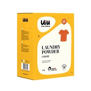 Порошок концентрат безфосфатный DeLaMark Color UIU 1,2 кг 4820152333209
