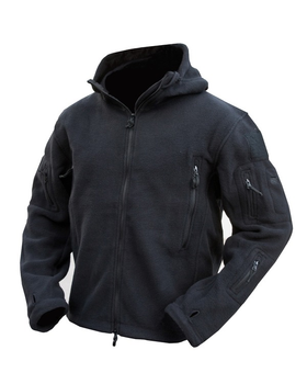 Фліс тактичний KOMBAT UK Recon Hoodie S чорний (kb-rh-blk)