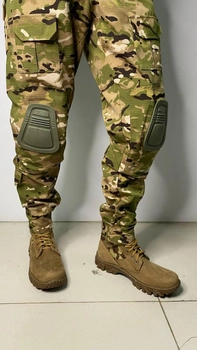 Тактичні штани з наколінниками мультикам ріп-стоп 52 (XL)
