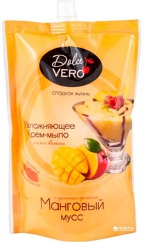 Рідке крем-мило Манговий мус Dolce Vero дой-пак 500 мл