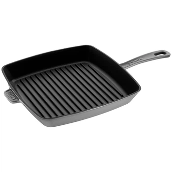 Сковорідка-гриль Staub Cast Iron 30х30 см сіра (40501-109-0)